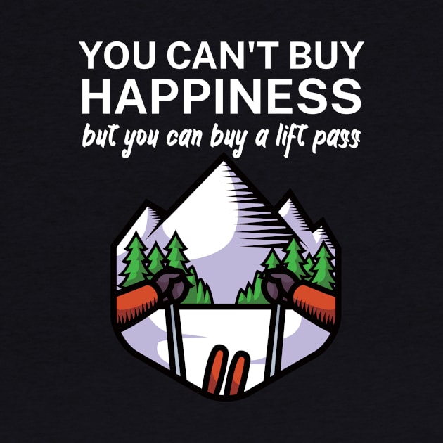 You cant buy happiness but you can buy a lift pass by maxcode